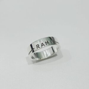 Anillo estampado