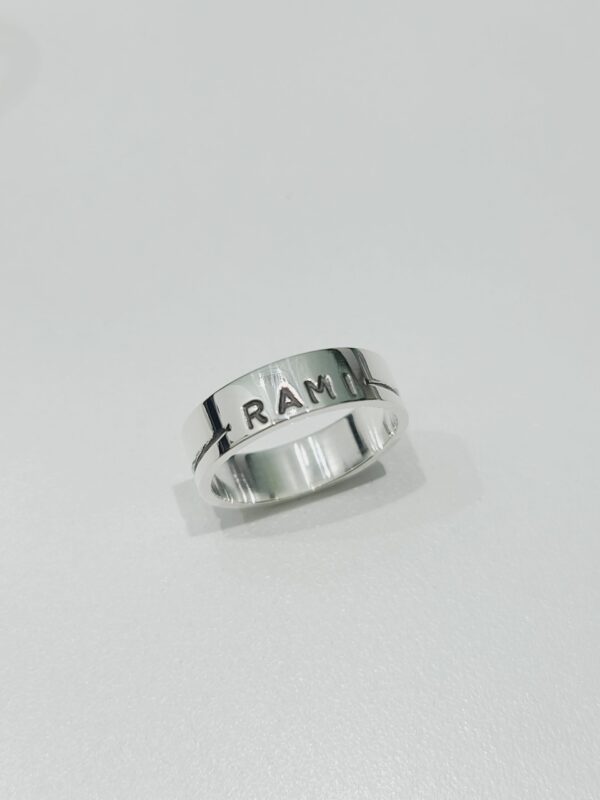 Anillo estampado